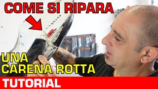 TUTORIAL Come RIPARARE una carena ROTTA [upl. by Lyndon]