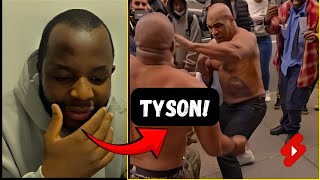 Mike Tyson Takes On Shannon Briggs In EPIC Street Fight  Reaction [upl. by Melodie220]