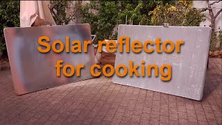 DIY Solar Cooker From Parabolic Dish [upl. by Thurmann266]