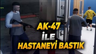 AK47 İle Hastaneyi Bastık  FiveM Sunucu Troll 88 [upl. by Reinal614]