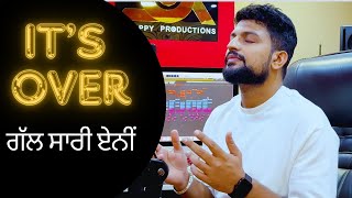 Gal Saari Enni Its Over Maninder Buttar Cover by B HAPPY maninderbuttarofficial [upl. by Edison]