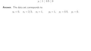 ch2 2 polynomial interpolation Lagrange form Wen Shen [upl. by Kerat]