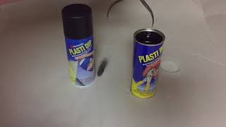 Rubber 1  How To Use Plasti Dip Liquid Plastic Coating [upl. by Tildie]