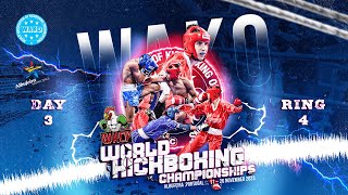 Ring 4 Day 3 WAKO World Championships 2023 [upl. by Mastrianni]