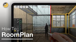 How to Scan a Room to Sketch on a 3D Scaled Model w RoomPlan in Morpholio Trace LiDAR for Design [upl. by Nieberg]