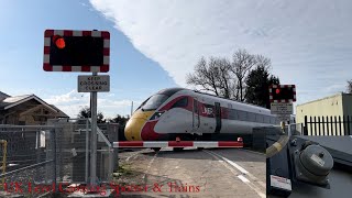 The Newly Refurbished Winthorpe Level Crossing Nottinghamshire [upl. by Junna]