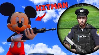 Hitman Mickey Mouse in GTA 5 RP [upl. by Ljoka273]