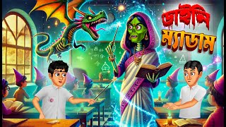 ডাইনি ম্যাডাম। । Daini Madam। Bengali Horror Cartoon  Khirer Putul 😱 [upl. by Niroc]