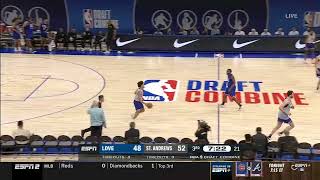 Mark Sears  2024 NBA Draft Combine  Day 2 [upl. by Aihsatsan]