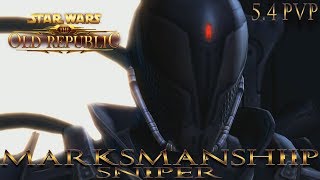 Marksmanship  Sniper  pvp 54  SWTOR [upl. by Randee]