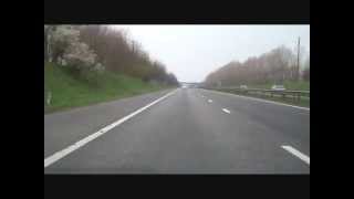 Motorway  M2 Whitstable to Sittingbourne Key Street Kent [upl. by Ahsinuq]