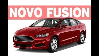 Novo Ford Fusion  Ficha Técnica Preço Consumo [upl. by Anastassia]