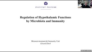 quotRegulation of hypothalamic functions by the microbiotaquot by Dr Gerard Eberl [upl. by Seyler]