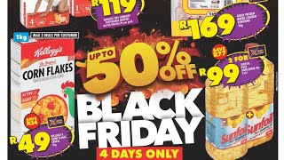 Whats on Black Friday at Shoprite this weekend Promotion starts 23 November to 26 November 2023 [upl. by Nolahs]