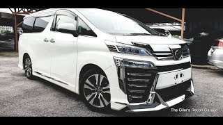 2018 TOYOTA VELLFIRE 25 ZG Full Spec  For Sale  Malaysia [upl. by Girovard]