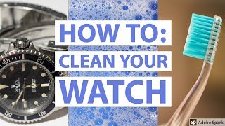 How to Clean Your Watch  DIY [upl. by Assina]