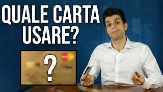 Carta di creditodebito [upl. by Clyte]