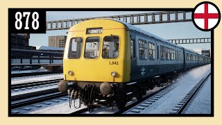 878  Great Western Express  2R23  Reading → London Paddington  11h20  BR Class 101 [upl. by Naamann]