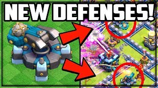 NEW DEFENSES SCATTERSHOT Clash of Clans TH13 UPDATE Sneak Peek 3 [upl. by Evilo]