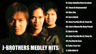 JBrothers All songs  J Brothers Greatest Hits Playlist  Pinoy Classic Hugot of 80s 90s [upl. by Eijneb]