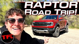 REALWORLD MPG How Good is the 2024 Ford Ranger Raptor on a Road Trip [upl. by Studley]