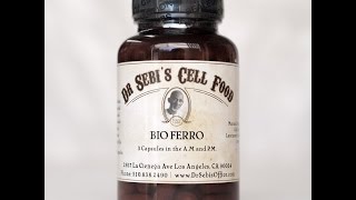 HERBS IN DR SEBI PRODUCTS  BIO FERRO [upl. by Mcclish]