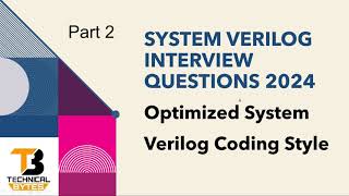 System verilog  Verilog Interview QA Part 2 [upl. by Danna]