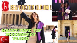 Hacettepe Tıp Mezuniyet Vlogu  Ben Doktor Oldum  Hacettepeligünler [upl. by Yart]