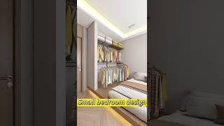 Small bedroom design  small room design  housedesign shorts  Interior design [upl. by Akemor]