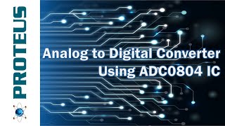 Analog to Digital Converter using ADC0804 IC [upl. by Ysset]