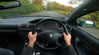 1999 Peugeot 406 SE 30 V6 Pininfarina Coupe Manual  POV Test Drive amp Walkaround [upl. by Eirehc]