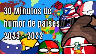 30 Minutos de Humor de Países 2023  2022  MrCountryBalls  shorts countryballs humor viral [upl. by Ainelec]