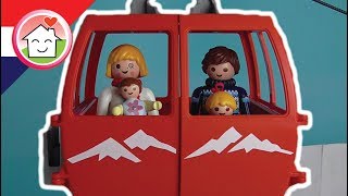 Playmobil filmpje Nederlands Skiën  Familie Huizer [upl. by Arick644]