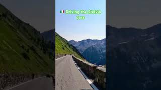 🇮🇹 Driving the Stelvio Pass stelviopass stelvio italianalps italy [upl. by Nilla422]