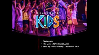 Launceston Salvation Army Kids Celebration from Sunday 17 November 2024 [upl. by Elaynad]