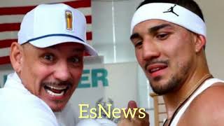 Teofimo Lopez Dad On Ryan Garcia Calling Out His Son And Tank Davis After Last Fight esnews boxing [upl. by Eicnan]