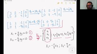 Espacio nulo y nulidad de una matriz [upl. by Ikcim]