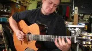 Roman Miroshnichenko plays on Wechter guitar unplugged1 [upl. by Sivek]