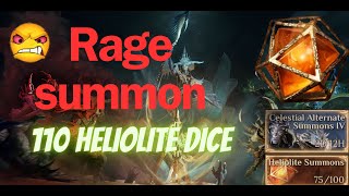 Rage quit summon 110 Heliolite  full of memes  Dragonheir Silent Gods memes [upl. by Acira]