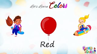 Name of color in English  Learn Color For Kids  Name of colors  Color Videos for Kids  Colors [upl. by Nylhsoj]