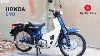 Honda C90 Electric Start  2001 Honda C90 Electric Start  Ride amp Review [upl. by Demetra297]