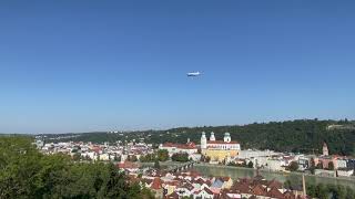 ZFZeppelin über Passau  09092021 [upl. by Aidnama374]