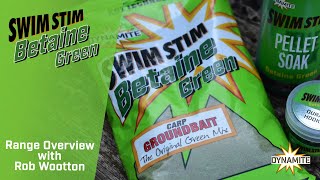 Dynamite Baits Swim Stim Betaine Green Range  With Rob Wootton [upl. by Pammi624]