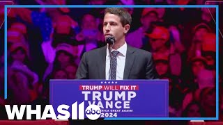 Comedian Tony Hinchcliffe calls Puerto Rico a floating island of garbage during Trump rally [upl. by Leigh]