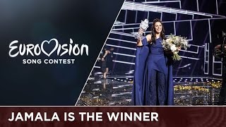 Jamala is the winner of the 2016 Eurovision Song Contest [upl. by Byran]