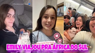 🌟 Aline Mazetto já voltou pra rotinaNay recebeu a família em casaEmily viajou pra África do Sul [upl. by Nnaik578]