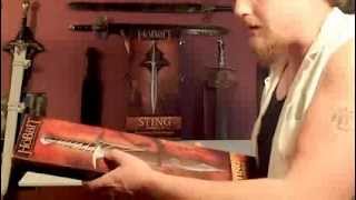 The Hobbit  United Cutlery  Sting amp Scabbard  ReReview [upl. by Atirat]