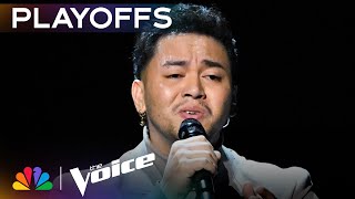 Sofronio Vasquez Shows His Spectacular Talent on quotCryingquot  The Voice Playoffs  NBC [upl. by Araminta]