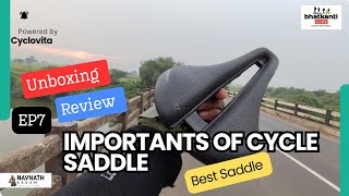 Importants of cycle Saddle  Best cycle saddle  Unboxing and Review Series  EP 7 [upl. by Cass]