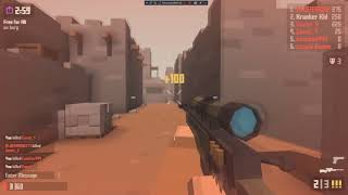 KRUNKERIO Gameplay FPS IO Browser Game [upl. by Rockafellow]